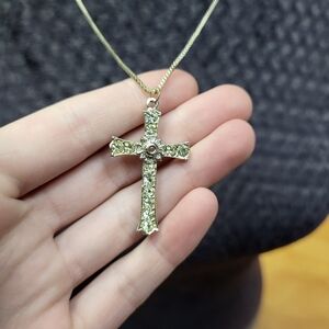 Double Sided Cross Necklace